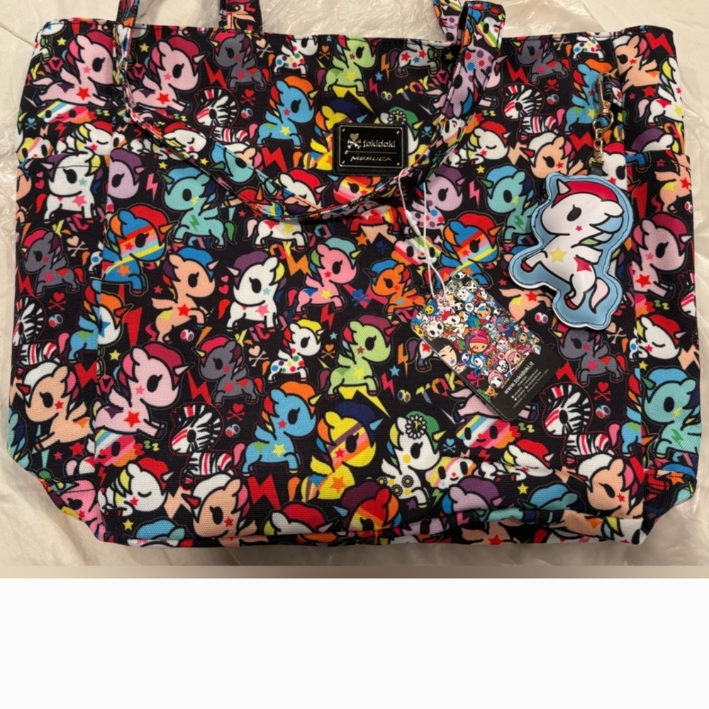 Tokidoki Colorful Cartoon Character Tote Bag